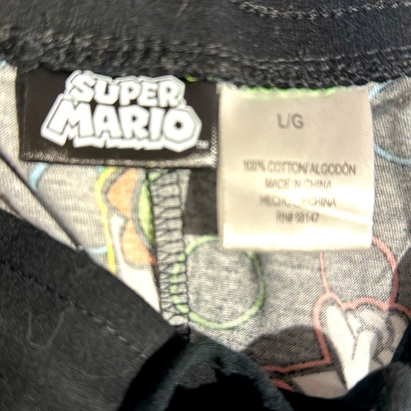 Super Mario Men's PJ Pants - Large - Picture 2 of 5